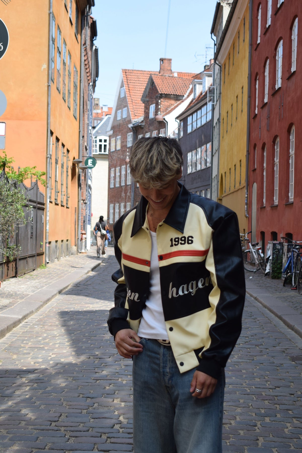 Copenhagen Jolies Jacket - red stripe