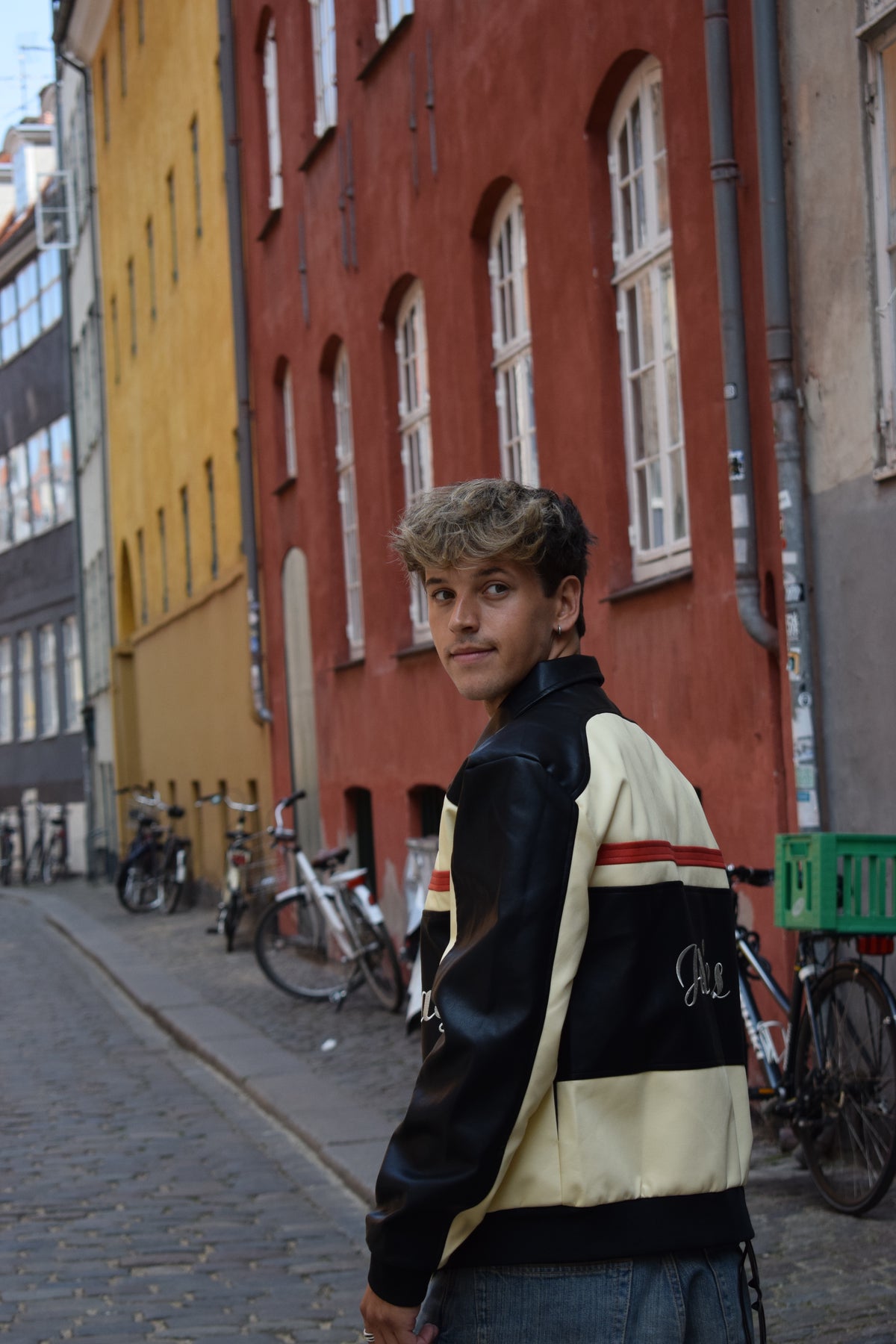 Copenhagen Jolies Jacket - red stripe